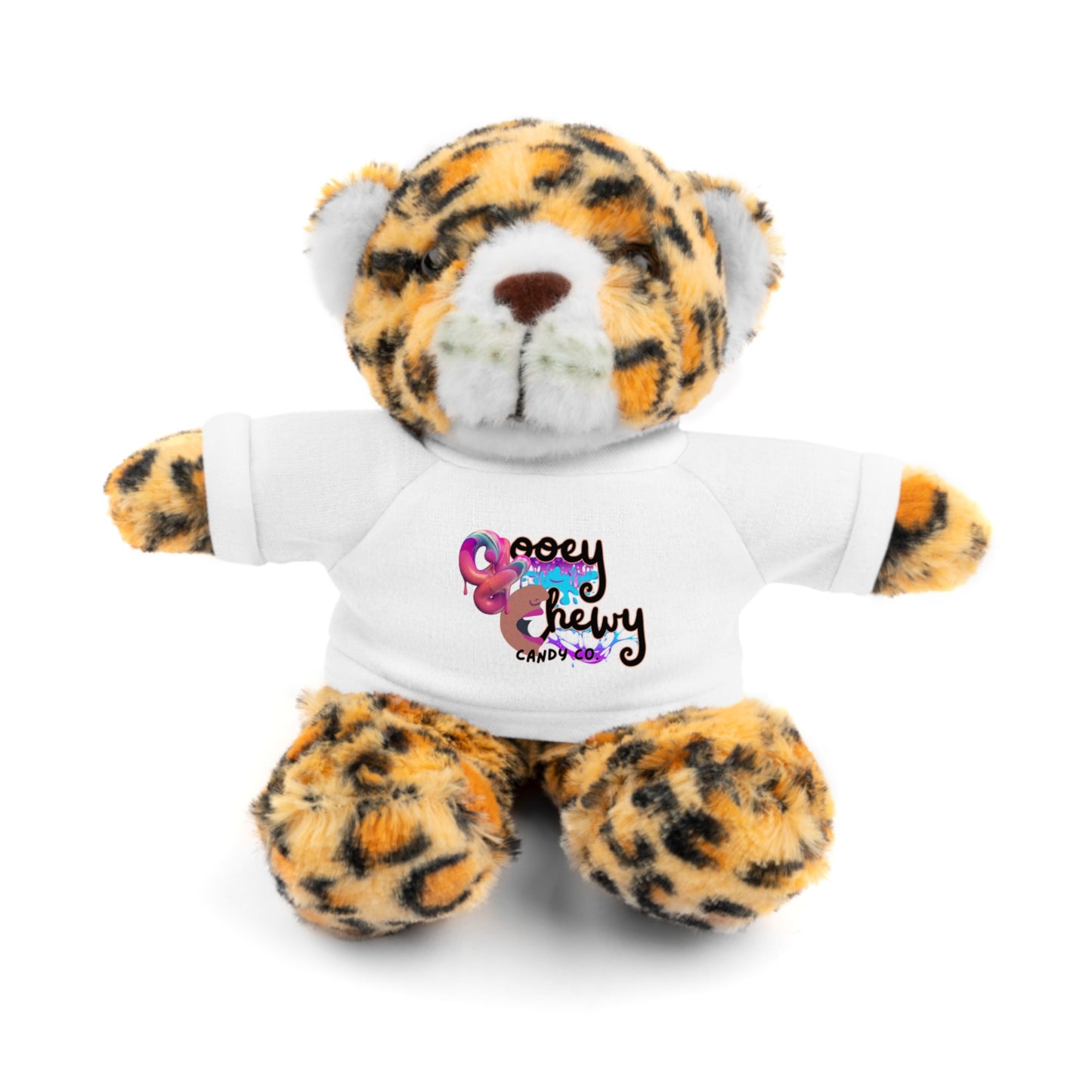 Stuffed Animals with Gooey Chewy Logo Tee