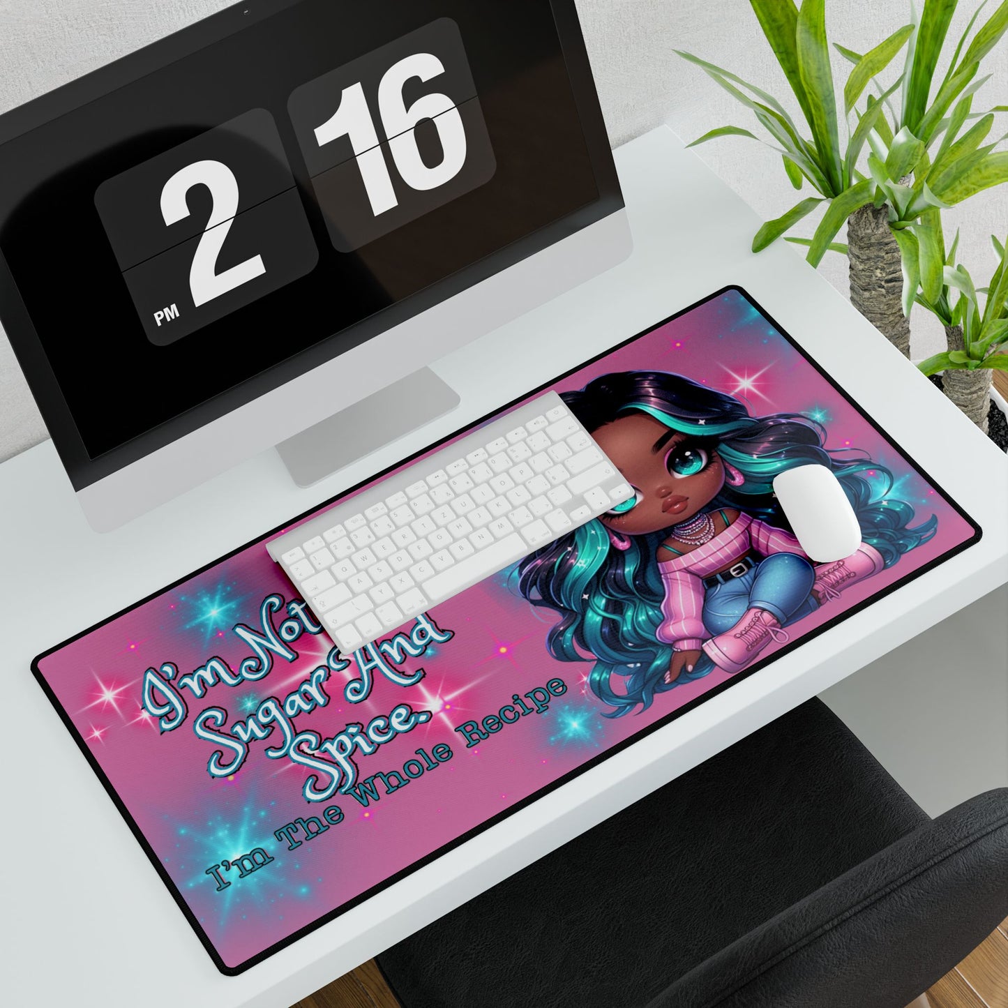 Desk Mat Rosie Light Pink